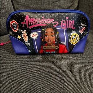 Nikky by Nicole Lee American Girl cosmetic pouch.